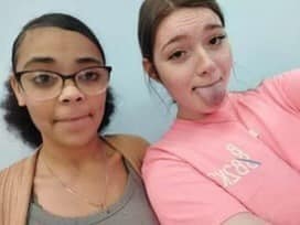 Jaylssa Miller and Jada Clifton