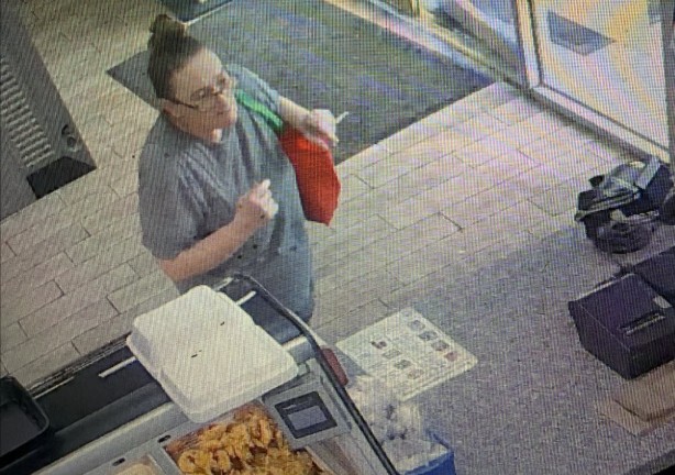 Bridgette Jefcoat at convenience store