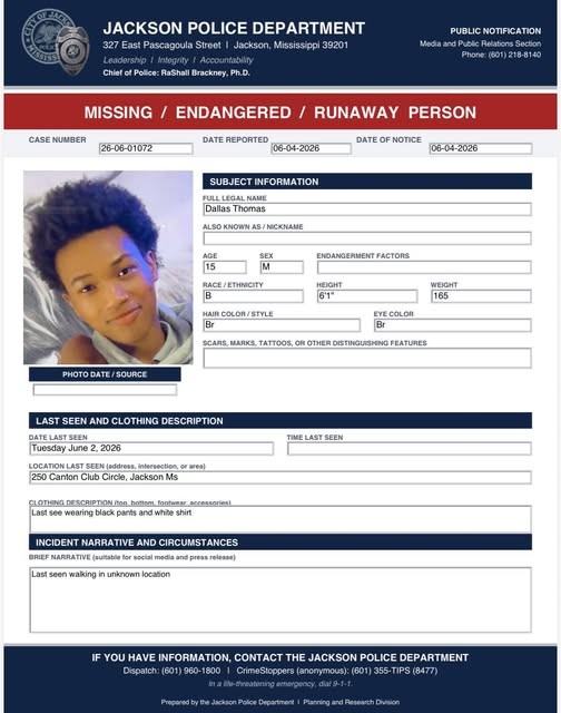 Dallas Thomas Flyer